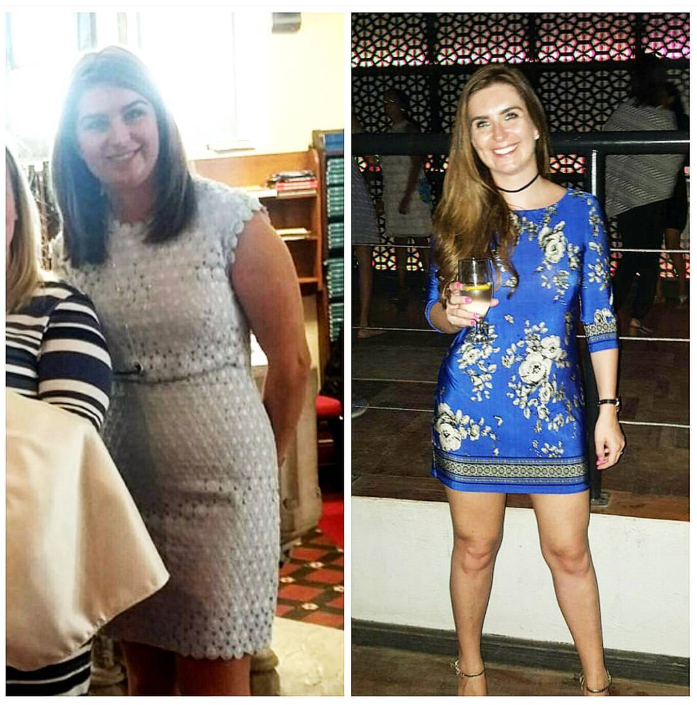 Client Becky Transformation Picture. Front View. Liverpool Personal Trainer - Chris Walker