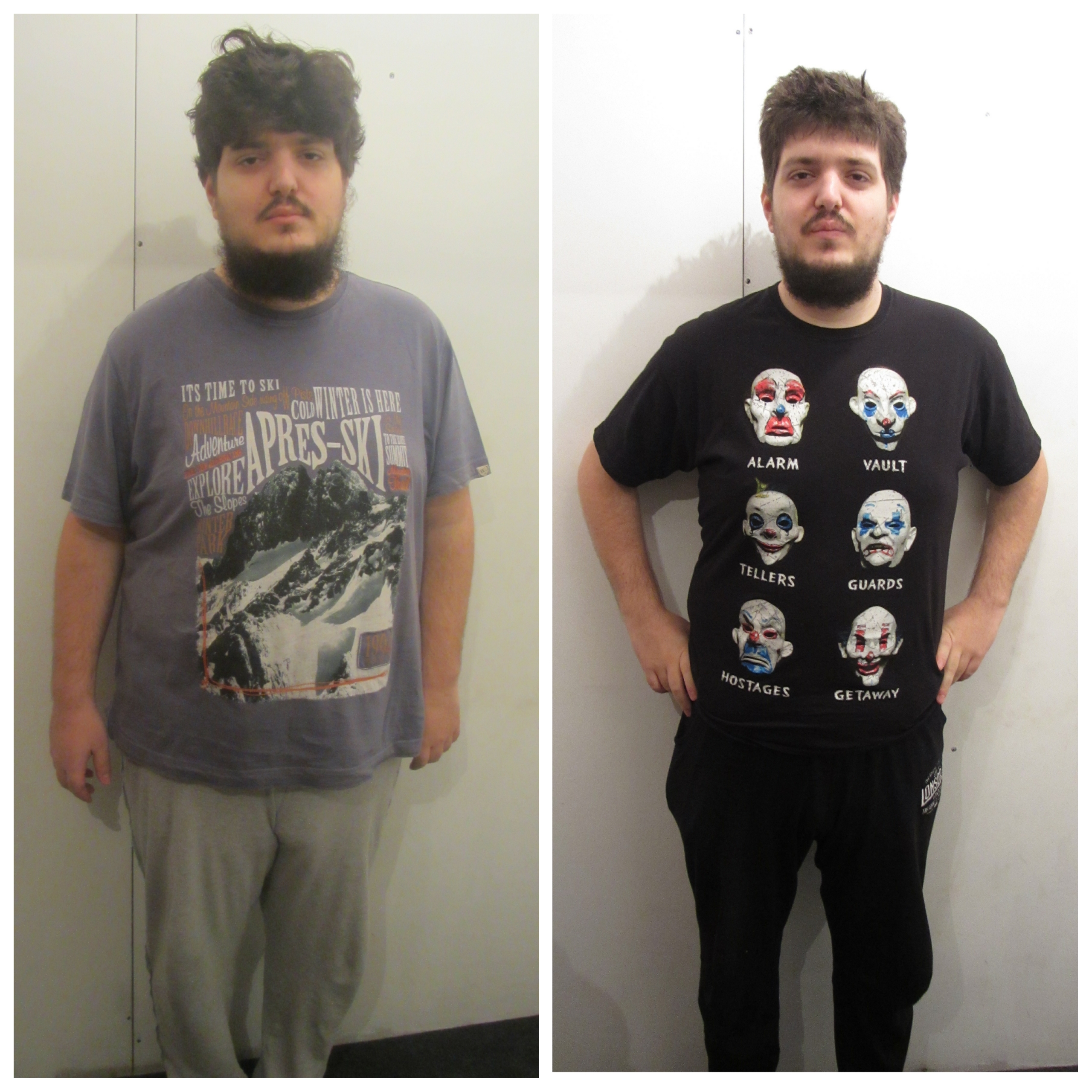 Client Kostas Transformation Picture. Front View. Liverpool Personal Trainer - Chris Walker